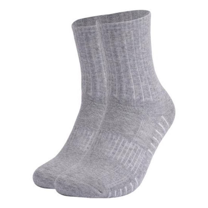 1/3 Pairs Mens Moisture Wicking Outdoor Hiking Work Wool Socks Compression Cushion Crew Socks Leisure Men Black  Grey Socks