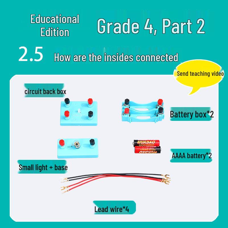 Inside Connections: 4th Grade Science Experiment Kit - Lower Semester, People s Education Edition