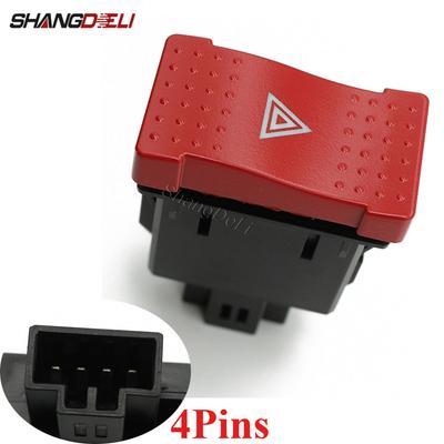 Vehicle Interior Dashboard Hazard Warning Light Flasher Switch Emergency Lamp Control Button Replacement Fit For Iveco Daily