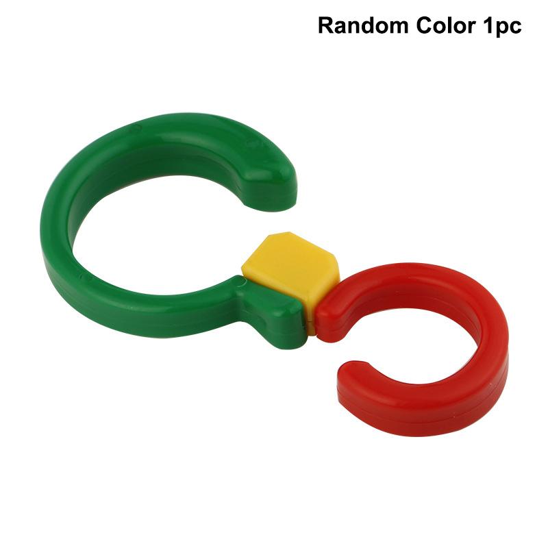 

Многофункциональный красочный универсальный крючок с двумя концами, свободное вращение на 360 градусов, складной S-образный крючок, перекладина для шкафа, крючок без перфорации 1PCS