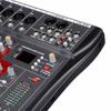8 Channel Audio Mixer DJ Sound Mixing Console with USB MP3 Jack bluetooth Professional Karaoke Amplifier 48V Phantom Power