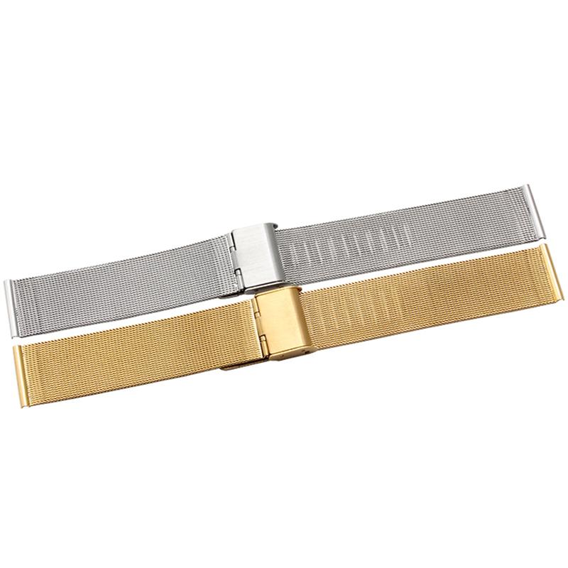 New Listing Milan Mesh Stainless Steel Strap for Huawei B2 B3 B5 b6 Talkband Belt Watchband Black Silver Rose Gold 15mm 16mm