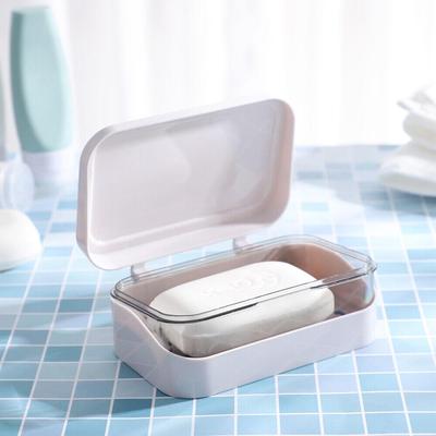 Toiletten-Aufbewahrungs-Abtropfbox Badezimmer-Aufbewahrung Große Seifenschale Wohnheim-Seifenbox Seifenhalter Haushaltsbehälter Kunststoff-Seifenschale