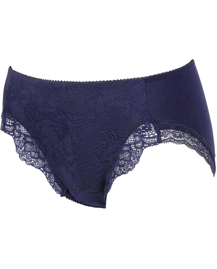 Wacoal Sanitary Winged Pad Antibacterial and Deodorizing Treatment Cotton Blend KO Women's Panties, Compatible, (Main Body), (Main Body), PPD149,