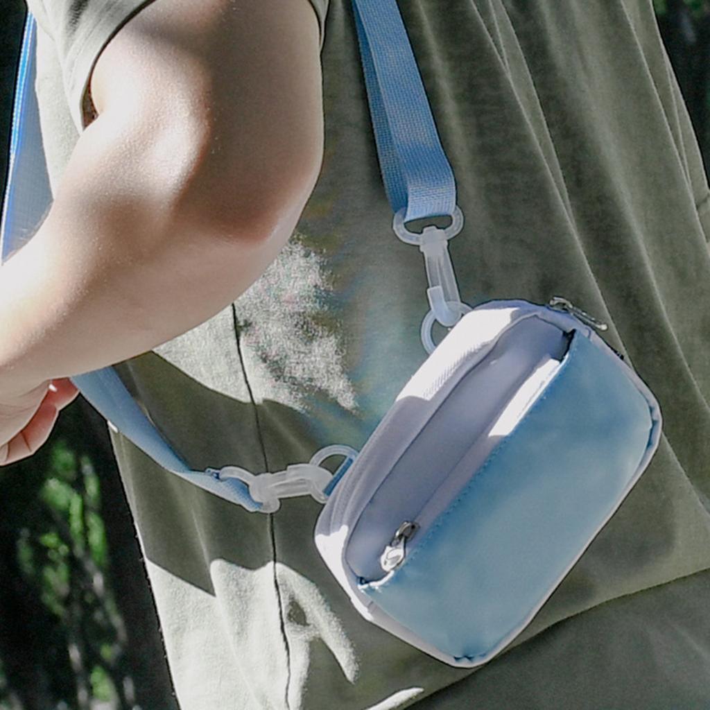 Měkké mini pouzdro na fotoaparát, látkový obal s ramenním popruhem pro Kodak Printomatic Instant Camera Case