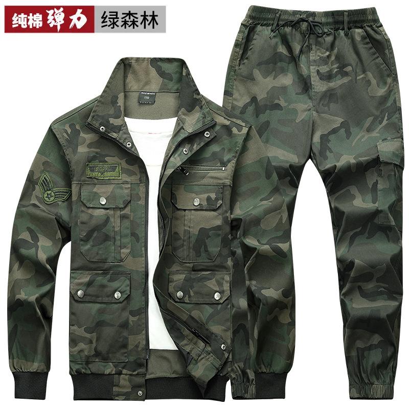 Men's Wear-resistant Electric Welding Anti-scalding Welder's Clothing, Spring and Autumn Labor Insurance Clothing