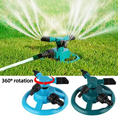 360 Grad automatische rotierende Garten-Rasen-Wassersprinkler-System, Schnellkupplung, rotierende Rasendüse, Gartenbewässerungszubehör