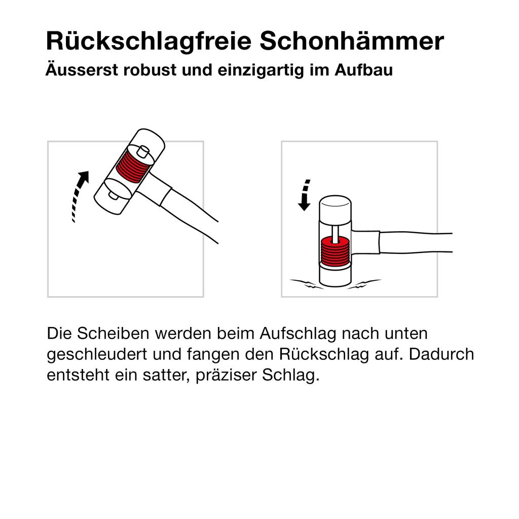 PB Swiss Tools Recoilless Combination Hammer 304.4
