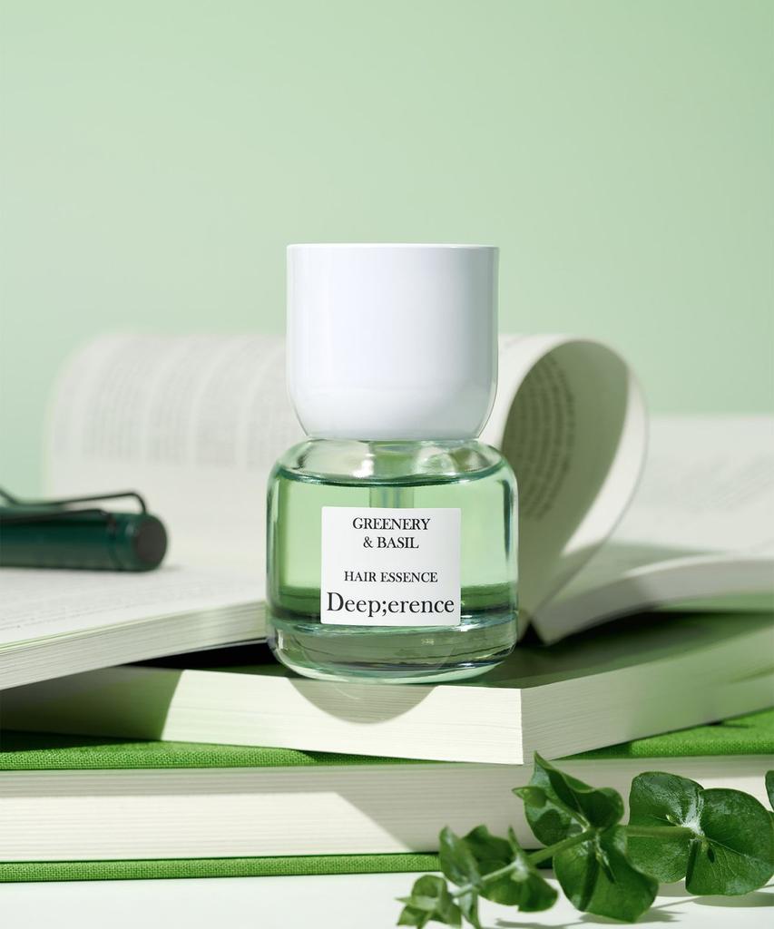 [Greenery & Basil Line] Perfume Hair Shampoo 300ml + Perfume Hair Essence 30ml + Rose Hair Tie