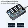 128W Car Charger Splitter Multi Ports PD30W QC3.0 Cigarette Lighter Adapter Car Cigarette Lighter Socket Splitter with Switch