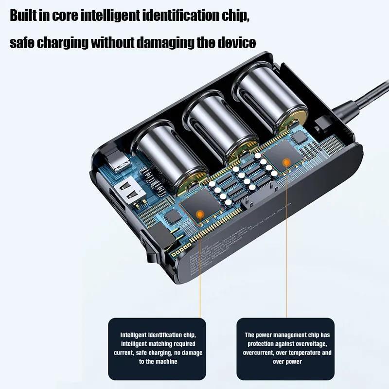 128W Car Charger Splitter Multi Ports PD30W QC3.0 Cigarette Lighter Adapter Car Cigarette Lighter Socket Splitter with Switch
