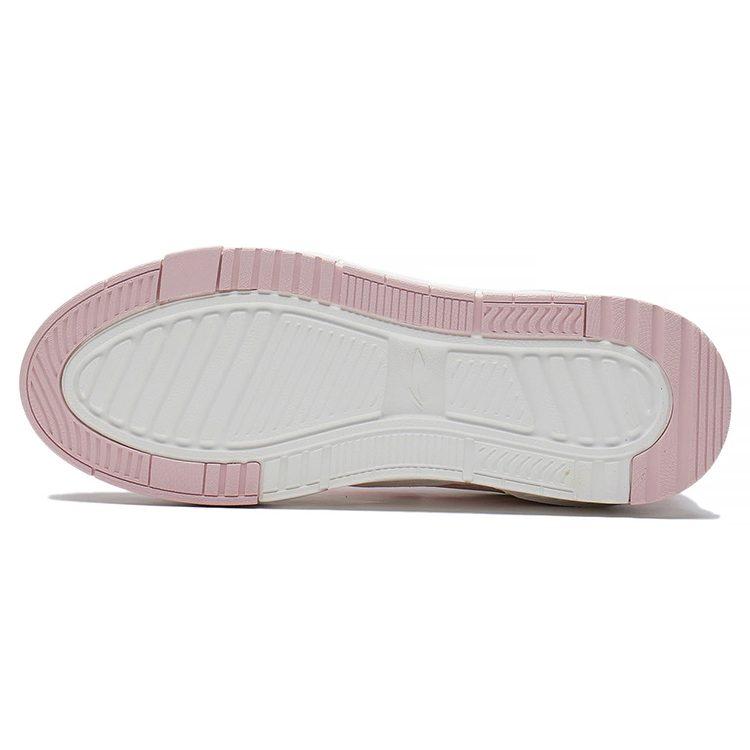 Li Ning ACE Slip Resistant Abrasion Resistant Low top Skateboard Shoes Women's White Pink AGCS032-2