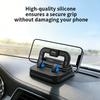 360 Rotating Dashboard Phone Holder, Foldable Silicone Anti Slip Car Stand