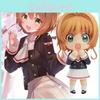 Card Sakura Captor Haruno Sakura Figurine School Uniform Jk Movable Face Swap