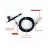 Airbrush Compressor Hose with 1/4 To 1/8 Adapter for Spray Gun Quick Connect
