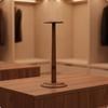 Shaped Hat Stand | Smooth Wood Finished, Tabletop Stand, for Boutique