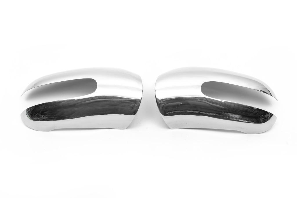 Covers for Mirrors (2 Pcs, Stainless Steel) for Mercedes ML W163