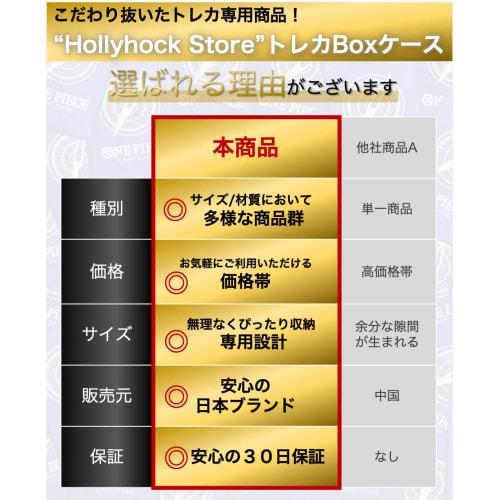 Hollyhock [10 Hard Cases] for One Piece Card Boxes (Compatible with New Sizes) Trading Card Box Cases, Box Loader, Box Case, Storage