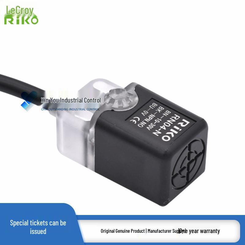 RiKO RN04-N3 NPN 3-Wire Square Proximity Sensor 24V Normally Open