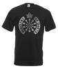 Mens Ministry of Darts World Match Play Sports Unisex Black 100% Cotton T-shirt Mens Tees Top