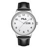 Youth Campus Series Watch Quartz Movement Genuine Leather Strap White Dial Limited Edition New Year Red Unisex Watches FLL38-6634