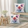 Rose Flower Butterfly Printing Classic Sofa Decorative Throw Pillow Cover Modern Living Room Decorative Sofa Cushion Cover Home