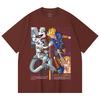 230 Gsm 100% Cotton Dragon Ball V50 Trunks Freeza Print Unisex Heavy Cotton T Shirt