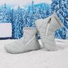 Stivali da Neve Invernali per Bambini Peluche Antiscivolo Scarpe di Cotone Impermeabili Carine Scarpe da Bambino Calde Pelliccia Ragazzi Ragazze Stivali da Neve Outdoor
