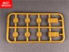 MOC Bausteine Dunkel Silber Grau Goldene Geldmünze Werkzeug Barren Bausteine Figur DIY Puppen Spielzeug ideal für Kinder Weihnachtsgeschenke