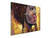 GLAS-SCHNEIDEBRETT 52x30 FRAU