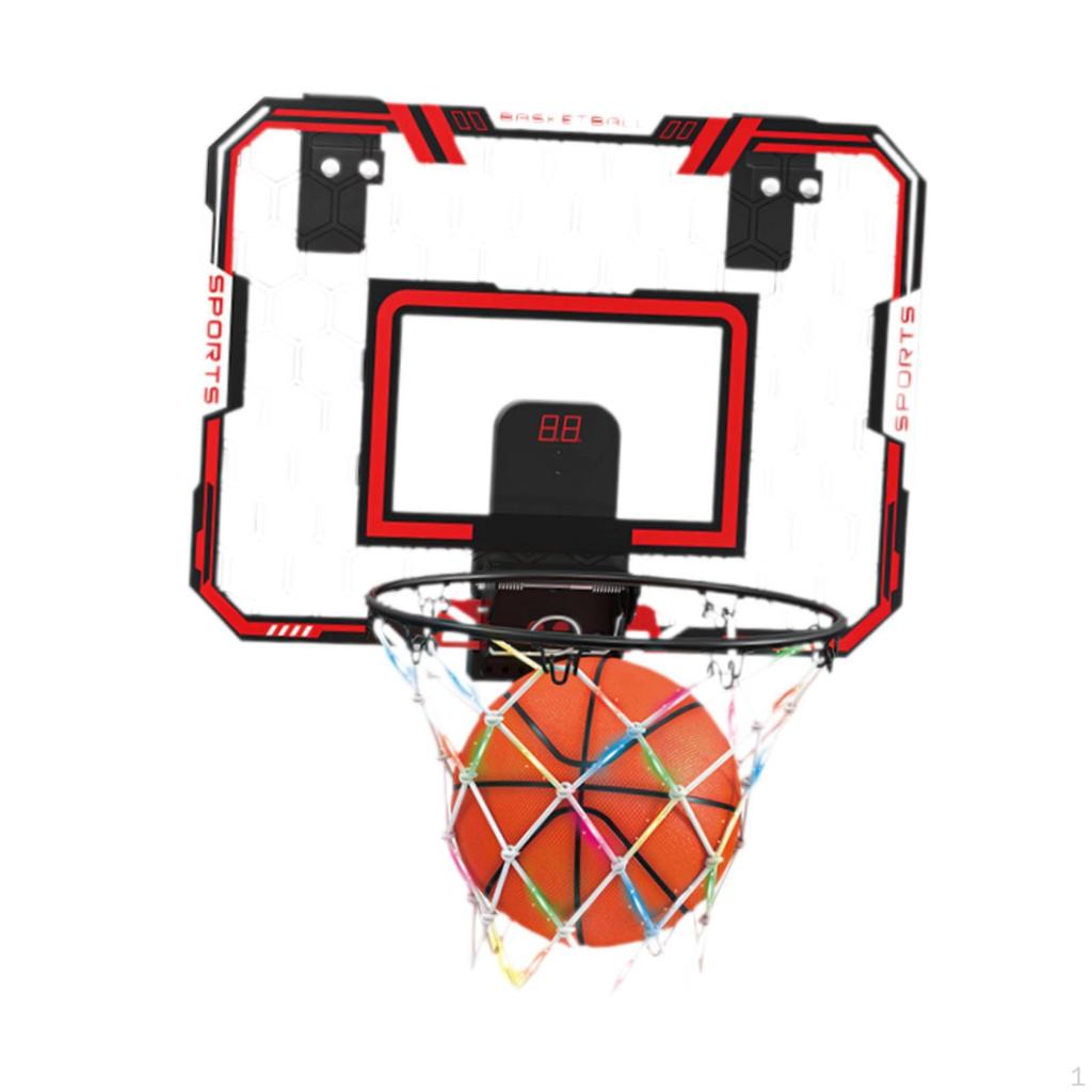 Indoor Basketball Hoop for Kids Game Toys Home Birthday Teens Blue