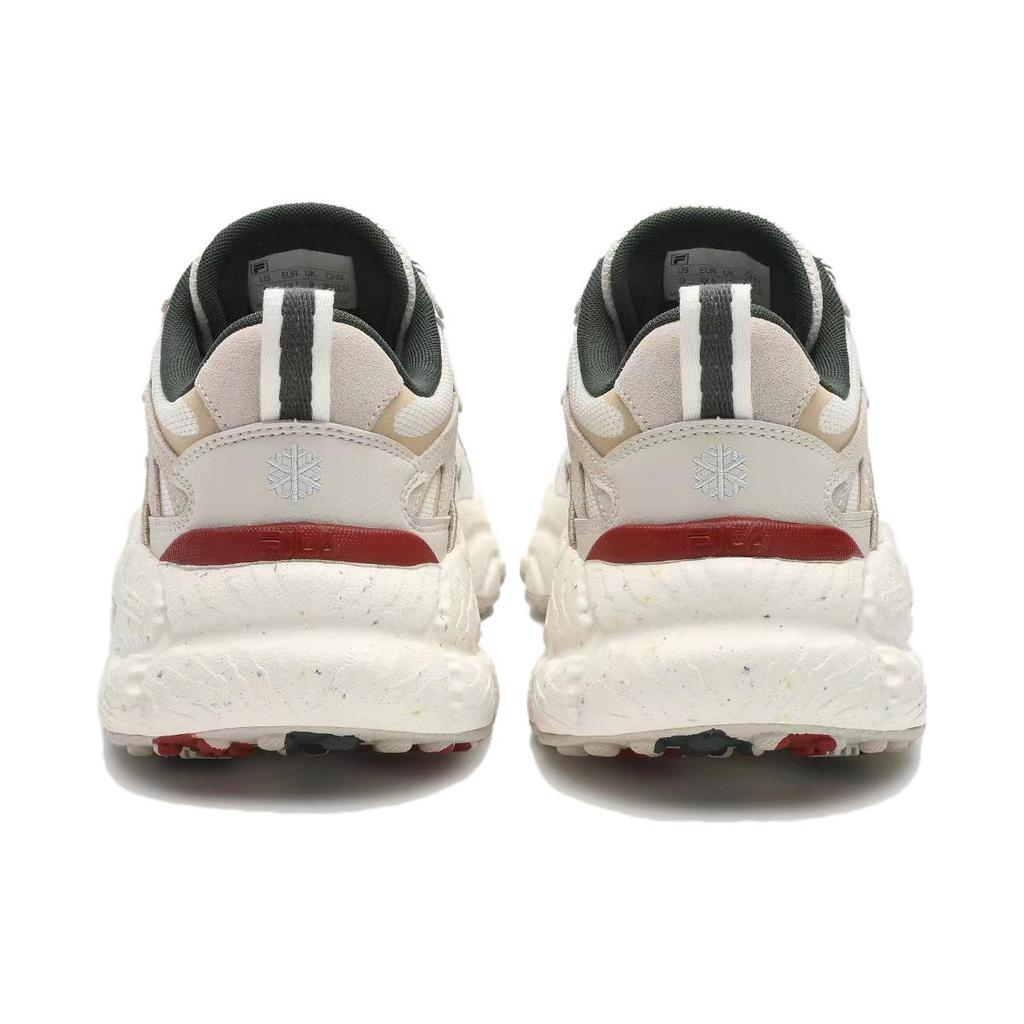 New FILA Fern Collection Fern Sneakers XMAS Low Top Chunky Sneakers Men's Beige Green F12M411120FWL