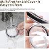 93271 Replacement for Nespresso Aeroccino 3 3R Milk Frother Lid Cover Seal, Lid Cover/Milk Frother Lid Cover fit Parts MS-623697 and 3593 & 3594