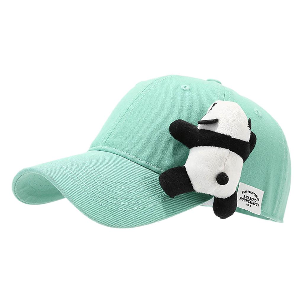 Women Chinese Panda Baseball Hat For Girls Women Unisex Panda Adjustable Hat Cute Stuffed Panda