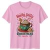 Holly Jolly Christmas Coffee Club Holiday Unisexs TShirt Unisexs Graphic Tee