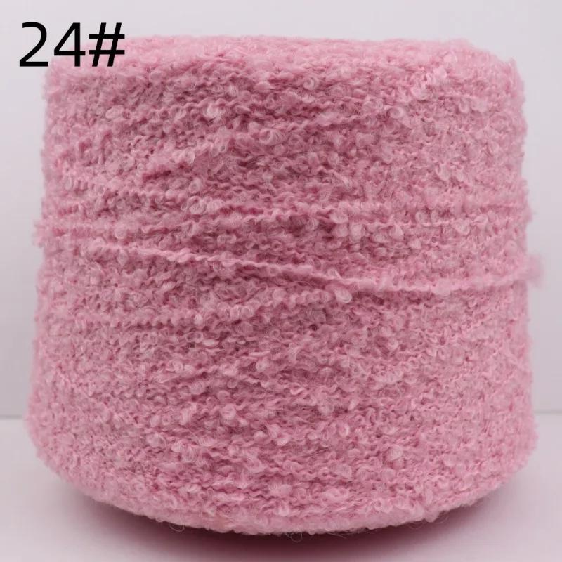 200g 460m Hand-braided Alpaca Loop Wool Yarn Thread Hand Knitting Wool Crochet Yarn for DIY Sweater Soft Smooth Yarn