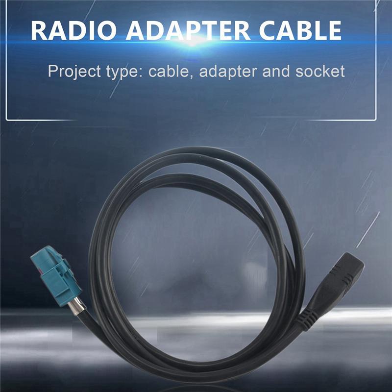 For Peugeot 308 308S 408 Citroen Car RCC Radio Audio NAC Wireless Cable Adapter MRN Adapter Cable DS To NAC Antenna USB