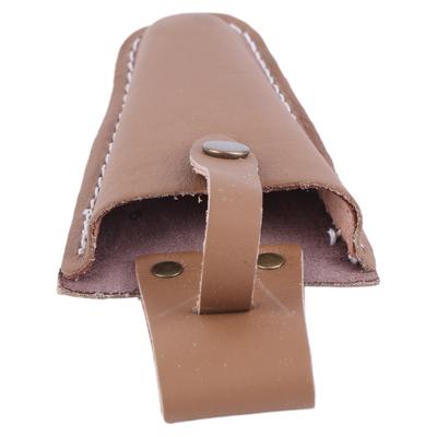Ciseaux de élagage Sac à outils en cuir avec boucle Porte-ceinture pour électricien Gaine de ciseaux portable pour outils de jardinage et de taille