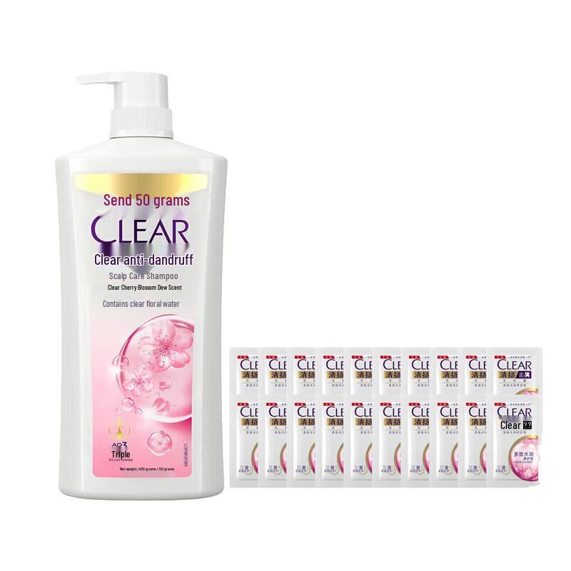

Clear Sakura Blossom Shampoo with Anti-Dandruff Sachets