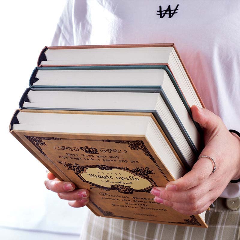 Retro europeisk stil notatbok fortykket dagbok Håndbok studentskrivesaker