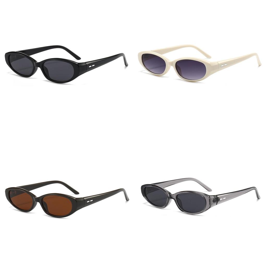 Y2k Cat Eye Sunglasses For Women Men With Uv400 Protection And Gray Lenses For Outdoor Fashion