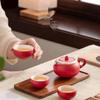 Portable Ceramic Gongfu Travel Tea Set