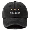Unisex Argentina Print Baseball Cap with Soft Brim - Spring/Autumn Sun Protection