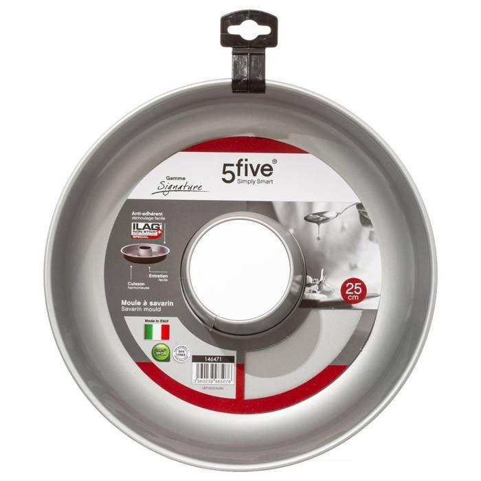 5five - moule à savarin métal 25cm "signature"