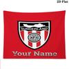 Sunderland A.F Custom Name Wall Tapestry Aesthetic Wall Hanging Printed Fabric Blanket Decorative Tapestries for Bedroom Living Room Home Decor