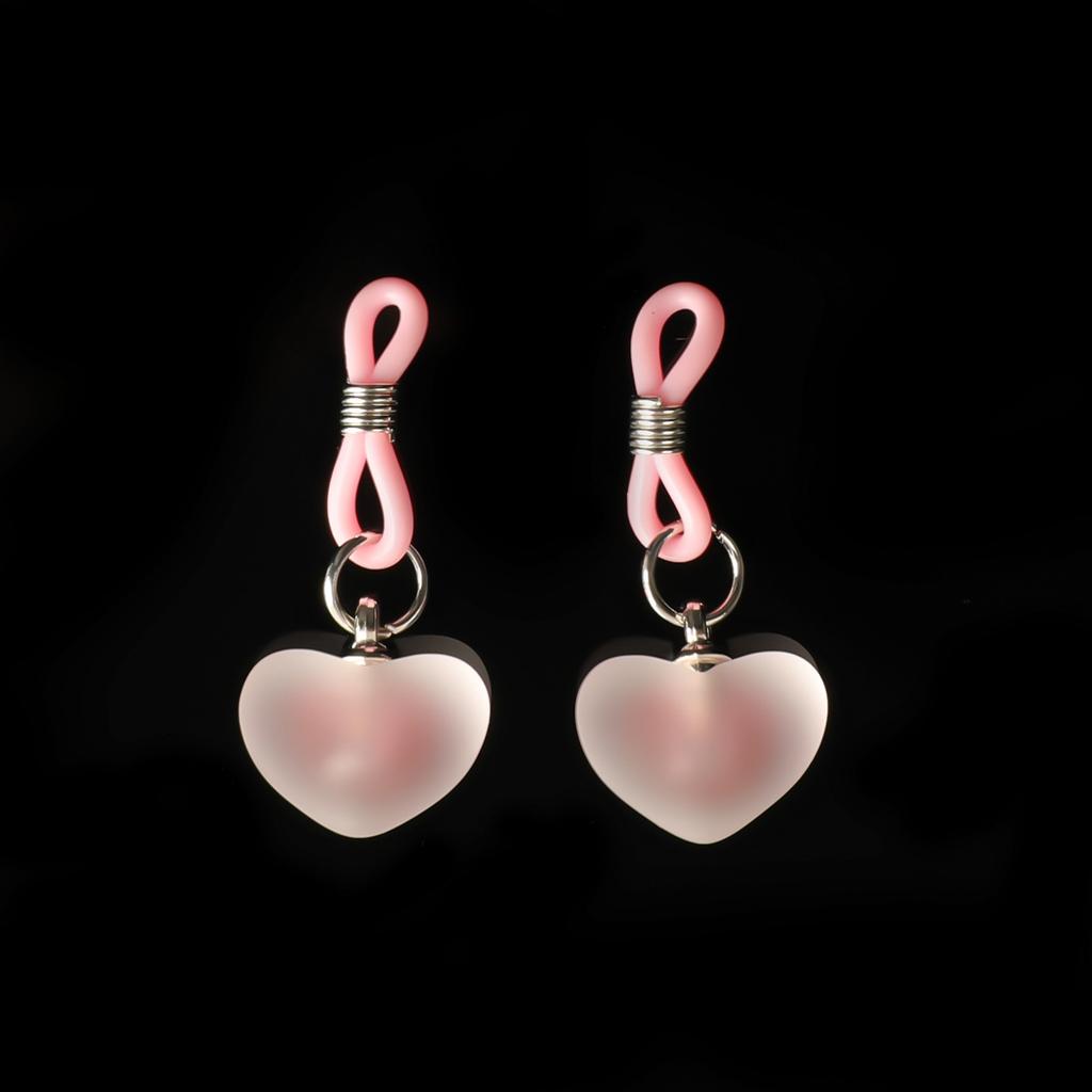 1Pair Women Silicone Nipple Clamps SM Toy Adult Sex Chest Bell Clitoris Stimulation Small Bell Clips Sex Toys Breast Stimulator