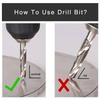 Compound Screw Tap Bit Set M3/4/5/6/8/10 Hex Spiral Tap Countersink Drill Reamer Titanium Soft Metal Tapping Chamfering Tools