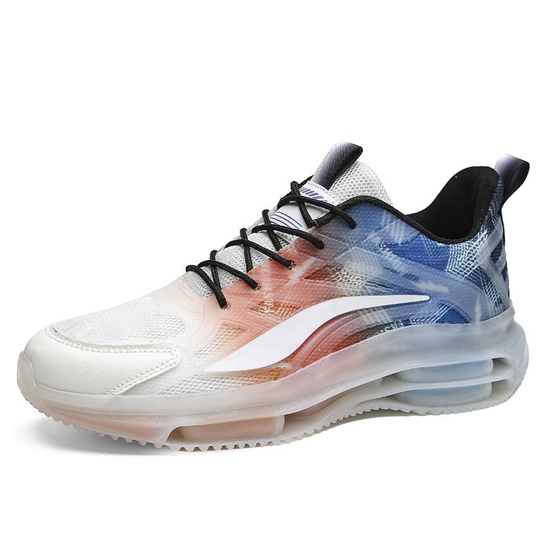 New Men's Casual Running Air Cushion with Shock Absorption and Height Increase Sports Dad Summer Trendy Shoes