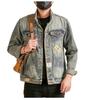 Xintang Men's Wear | Retro Denim Jacket - Trendy Loose Fit, Casual Hong Kong Style for Spring and Autumn