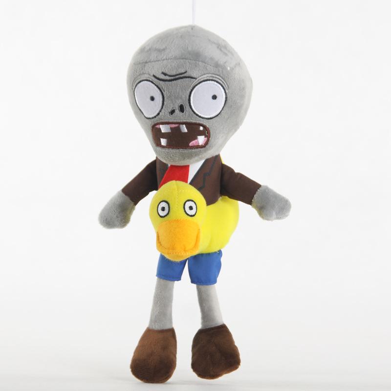 39 Styles 22-30cm Plants Vs Zombies Cosplay Plush Toys PVZ Hats Pirate Duck Zombie Plush Stuffed Toy Doll for Children Kids Gift